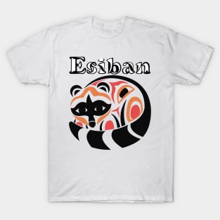 Indigenous Raccoon (Esiban) T-Shirt